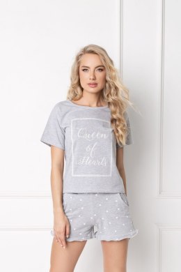 Piżama Hearty Short Grey Aruelle