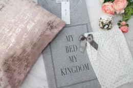 Piżama Kingdom Short Dots & Grey Aruelle
